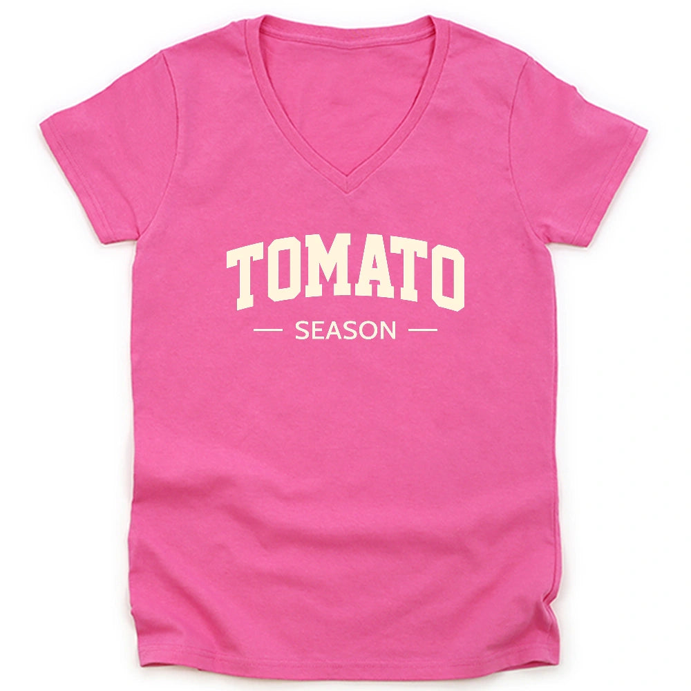 Tomato Season Lady V-neck