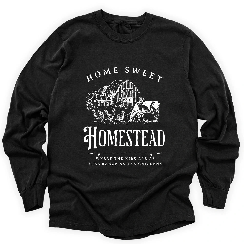Free Range Kids Homestead Long Sleeve T-shirt