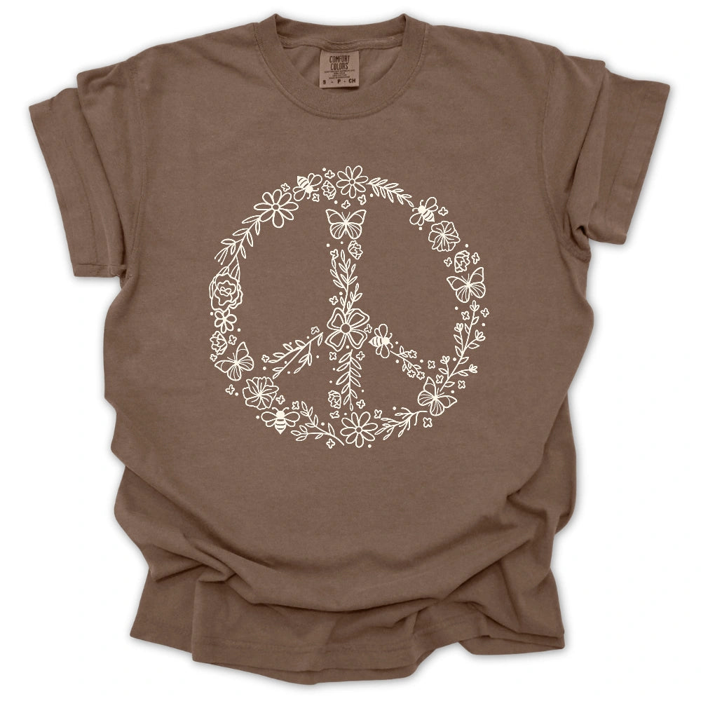 Peace For Pollinators T-shirt