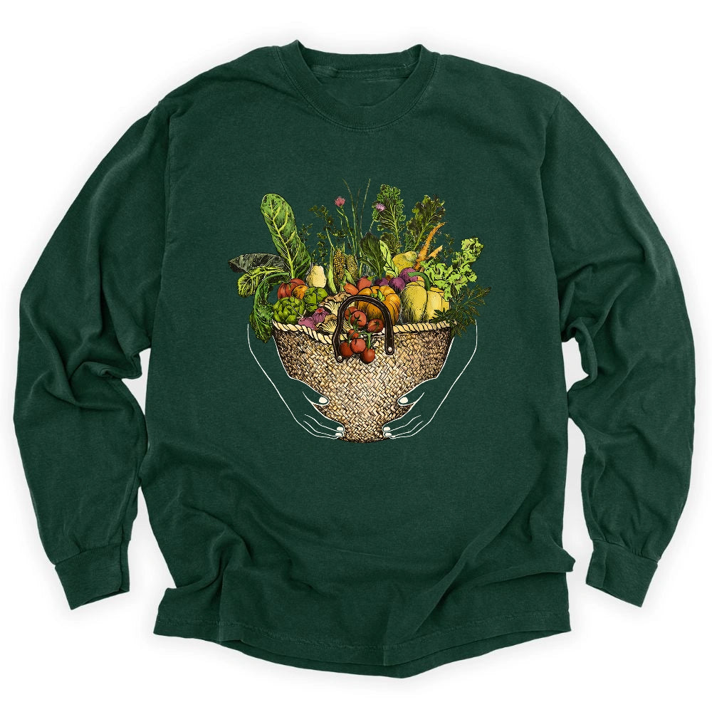 From Garden to Basket Long Sleeve T-shirt