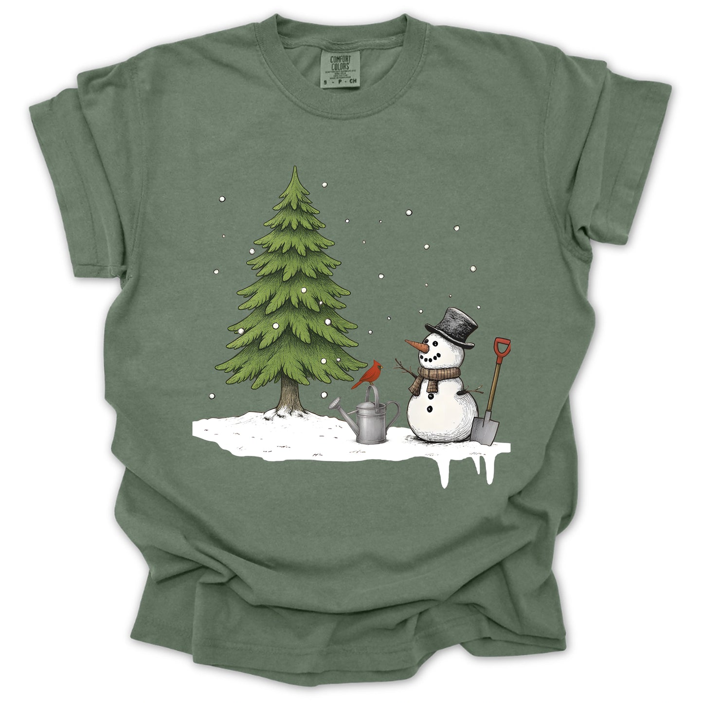 Garden Snowman T-Shirt