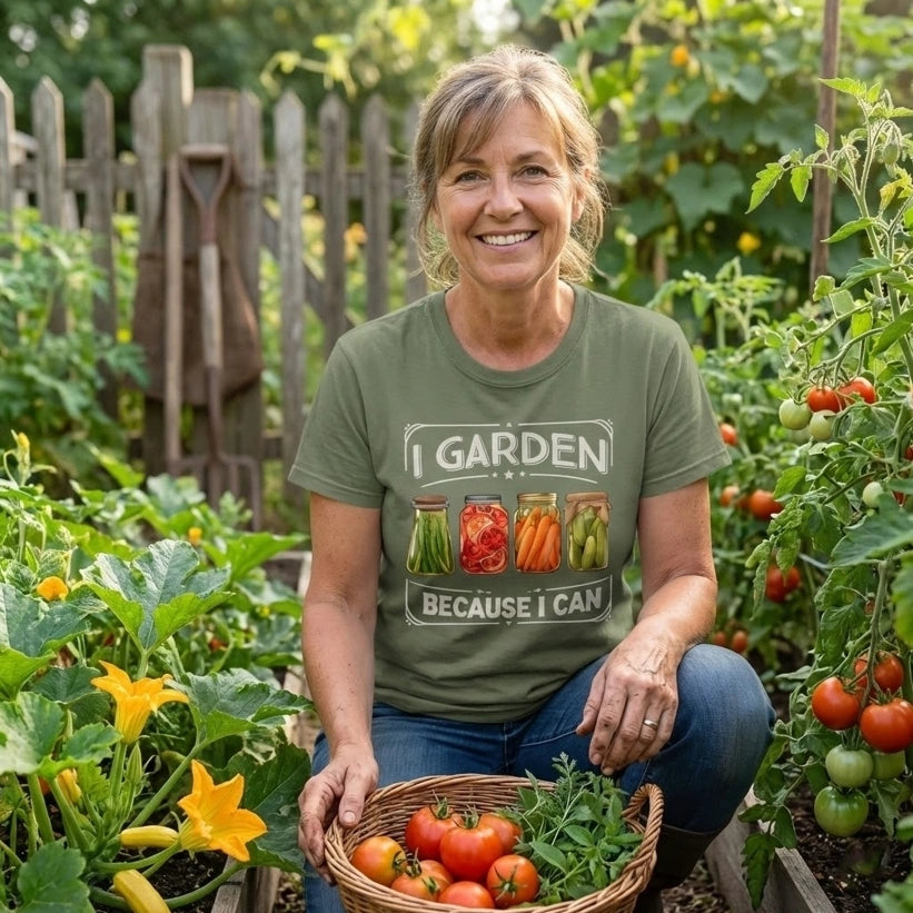 I Garden Because I Can T-Shirt