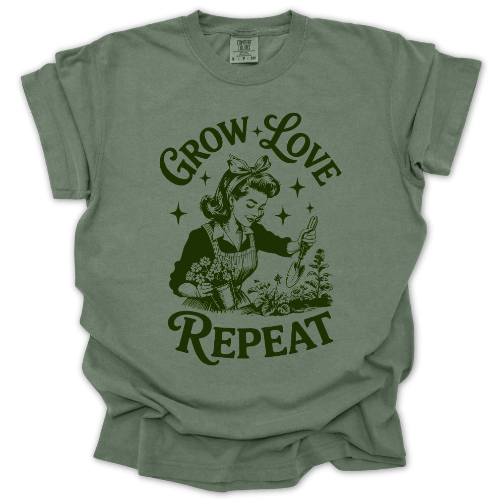 Grow Love Repeat T-Shirt