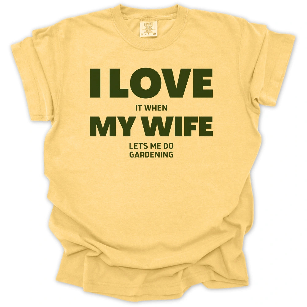 I Love My Wife T-shirt