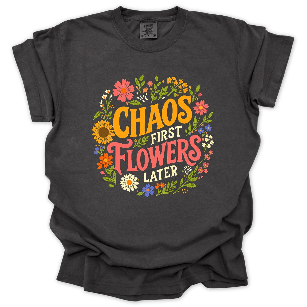 Chaos Flowers T-shirt