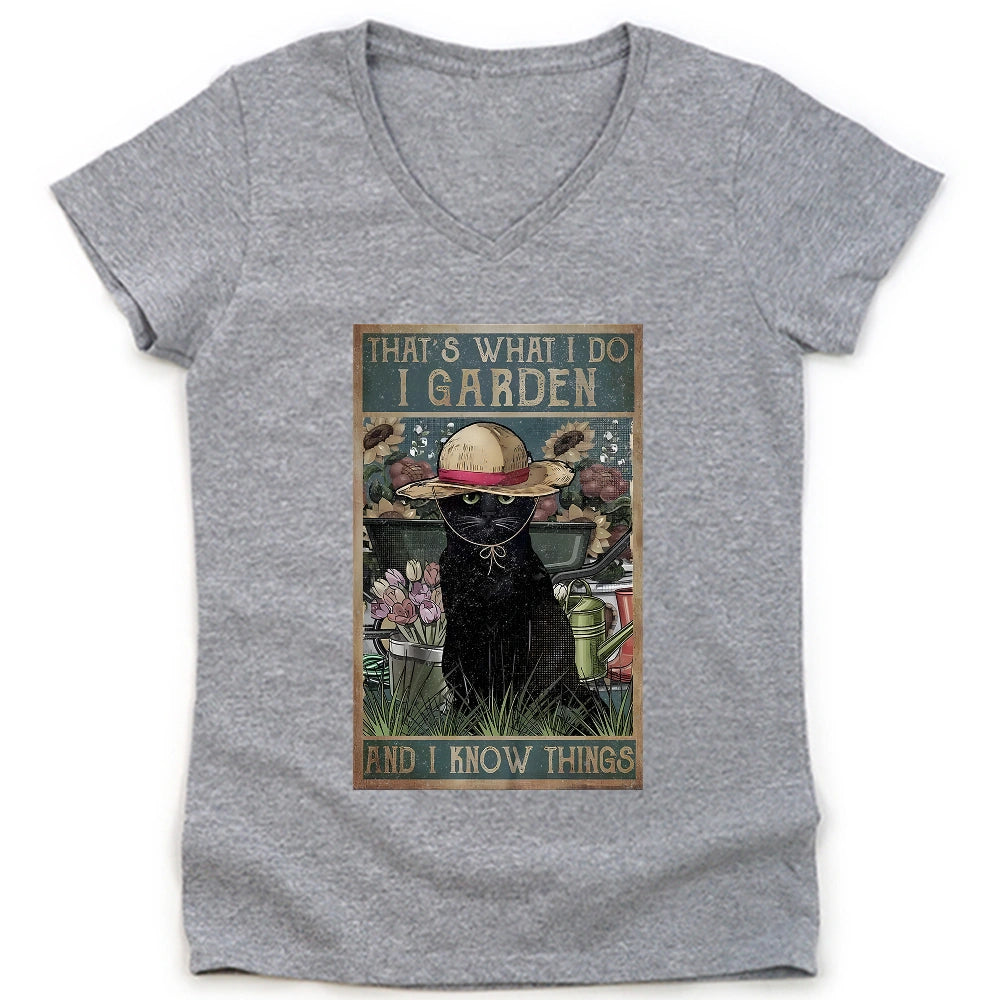 Garden And Know Things Lady V-neck