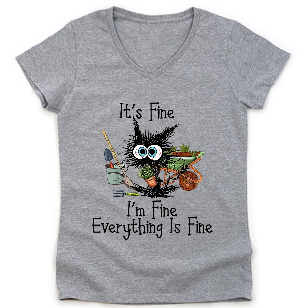 It's Fine Lady V-neck