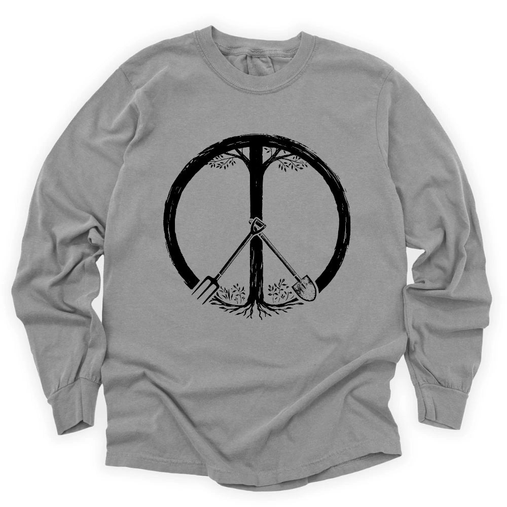 Peace Symbol Long Sleeve T-shirt