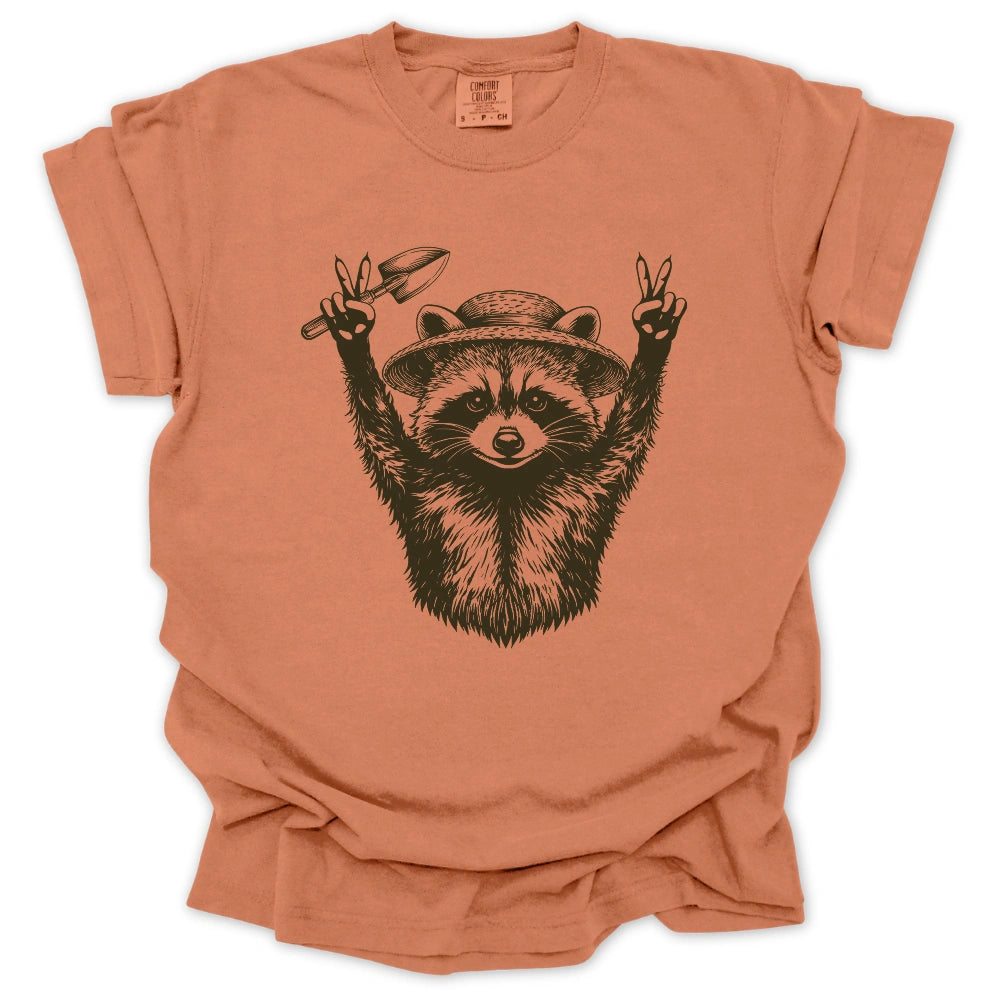 Peace Raccoon T-shirt
