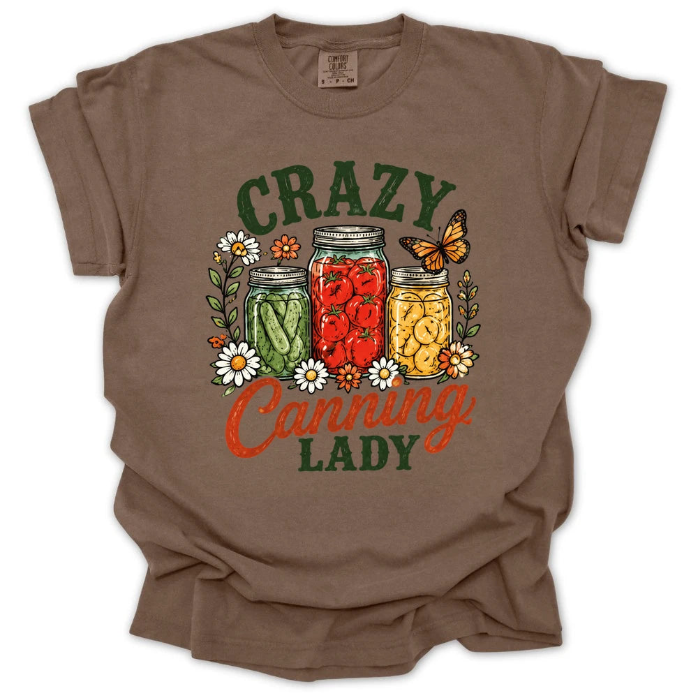 CRAZY Canning LADY T-shirt