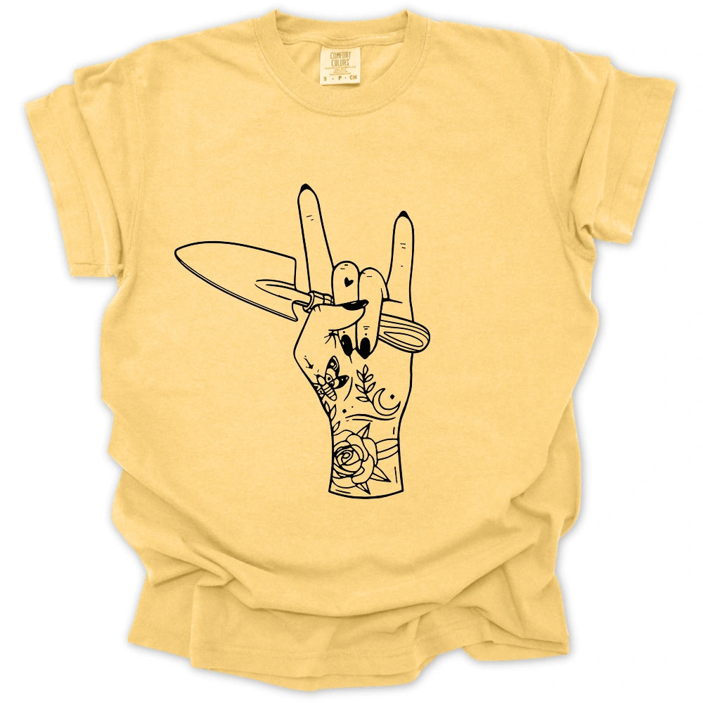 Gardening Rock T-shirt