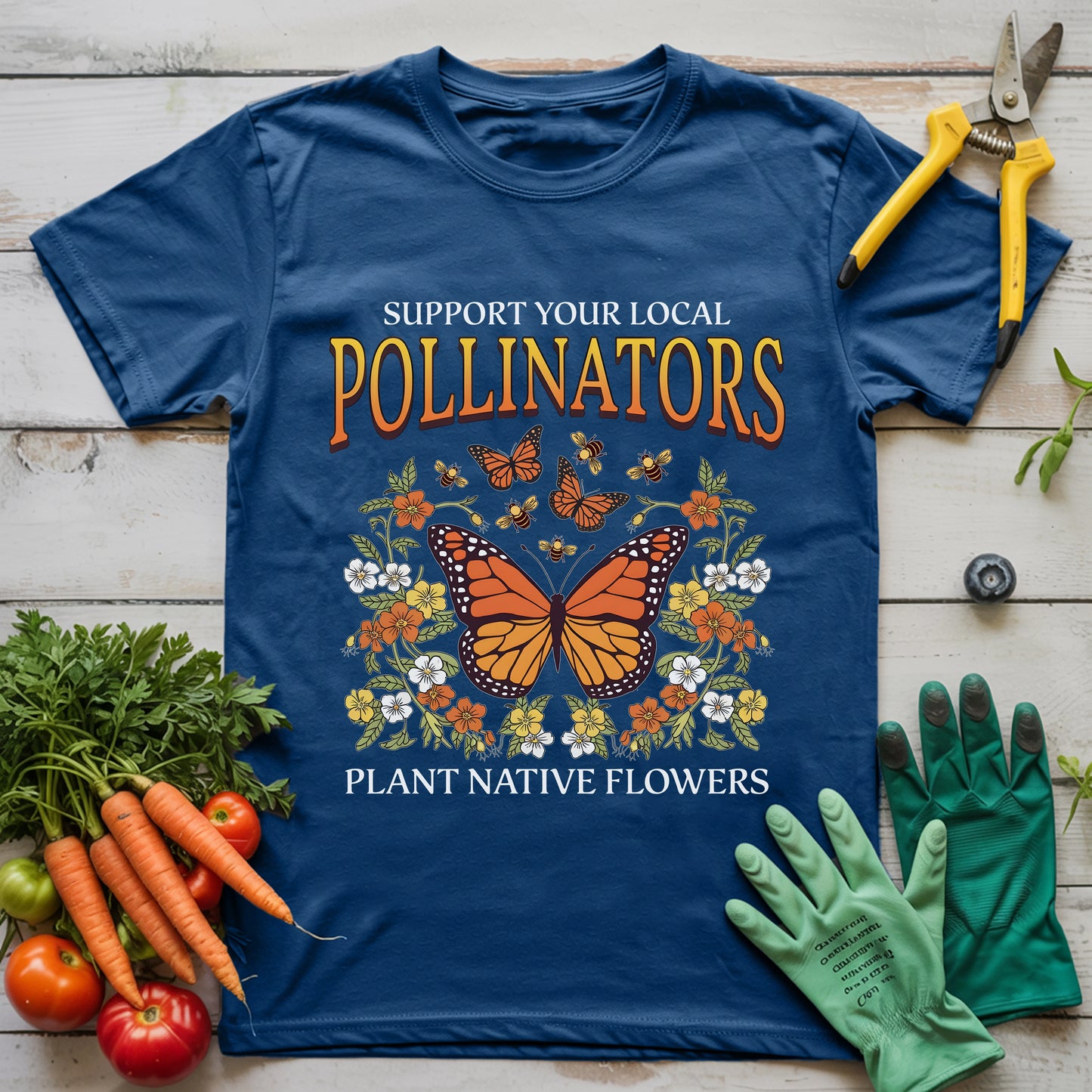 Support Your Local Pollinators T-Shirt