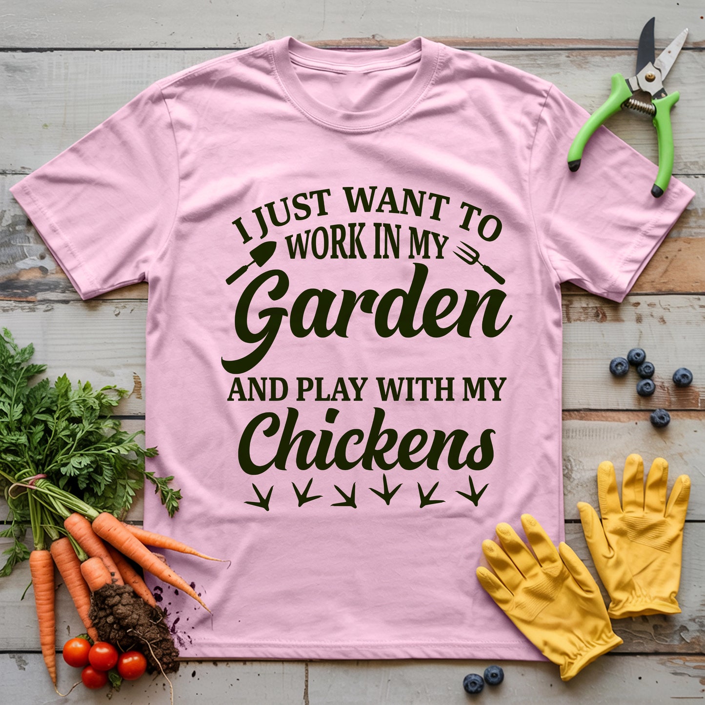 Play With My Chickens T-Shirt