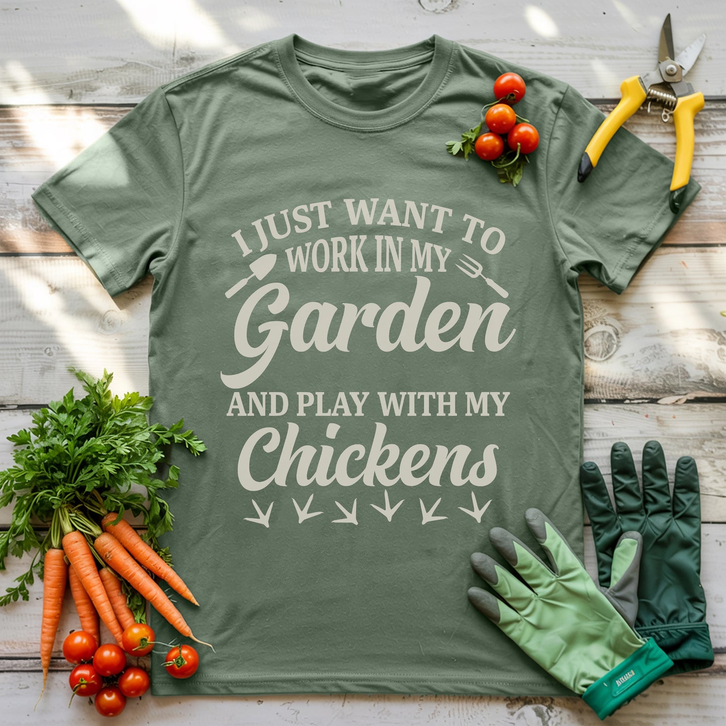 Play With My Chickens T-Shirt