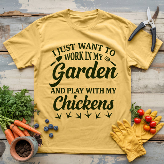 Play With My Chickens T-Shirt
