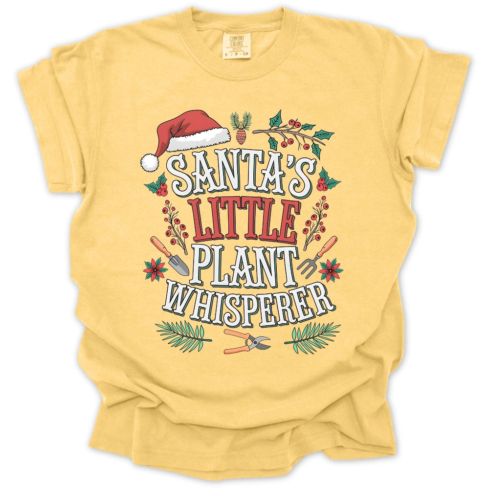 Santa's Little Plant Whisperer T-Shirt