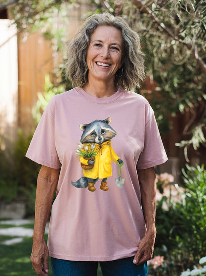 Raccoon Gardener T-shirt