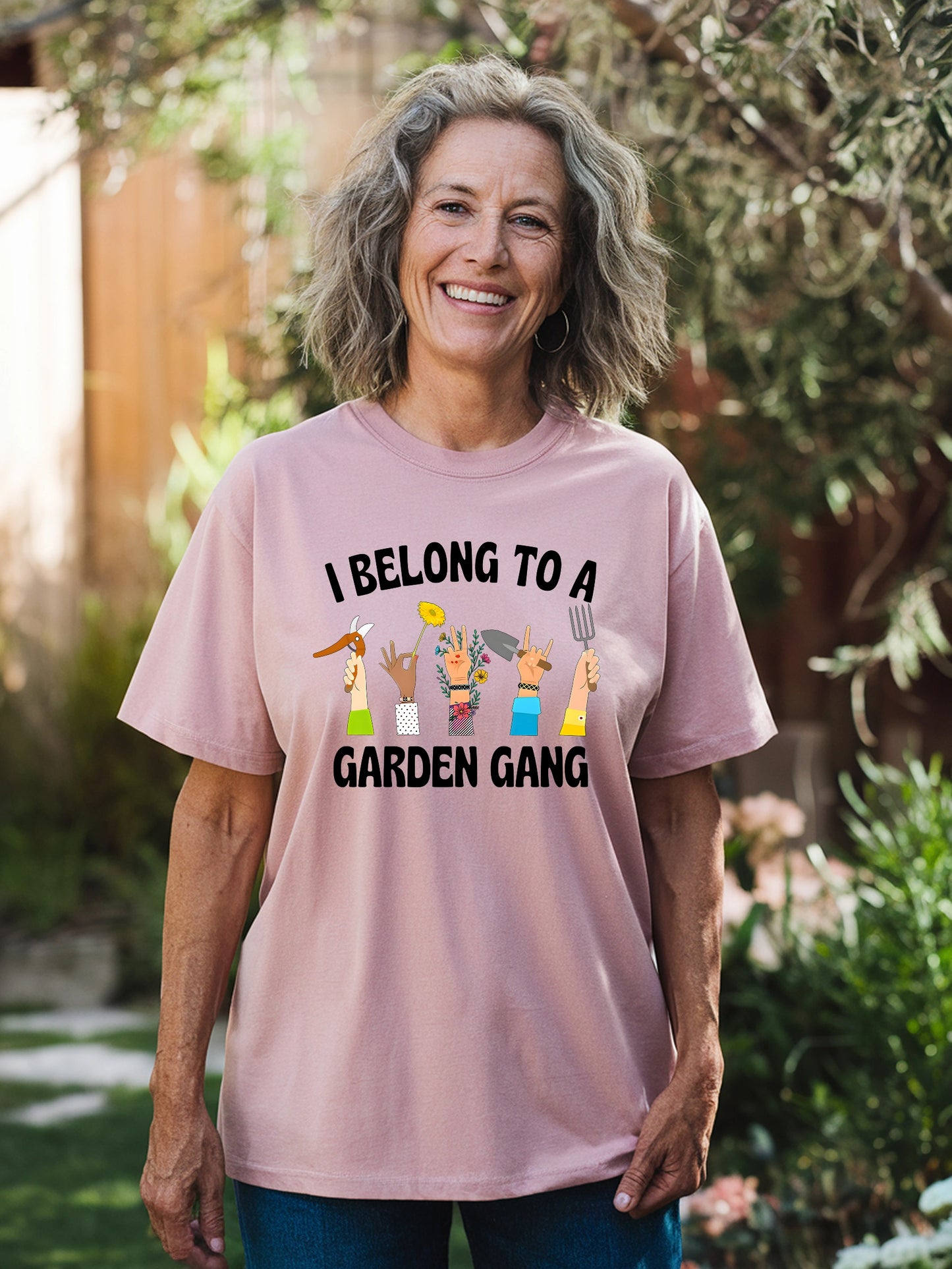 I Belong To A Garden Gang T-shirt