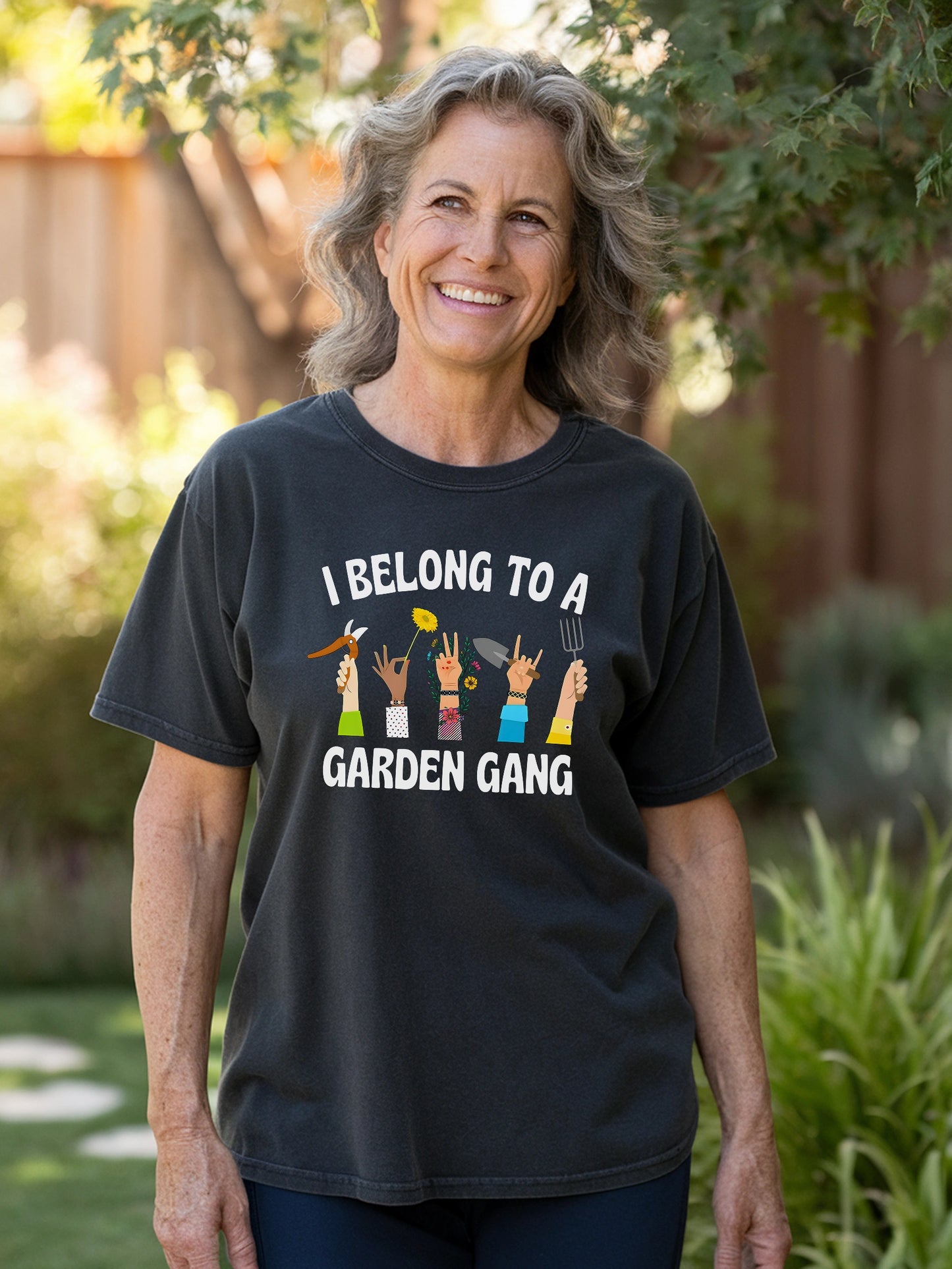 I Belong To A Garden Gang T-shirt