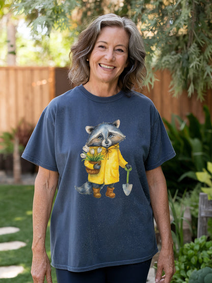 Raccoon Gardener T-shirt