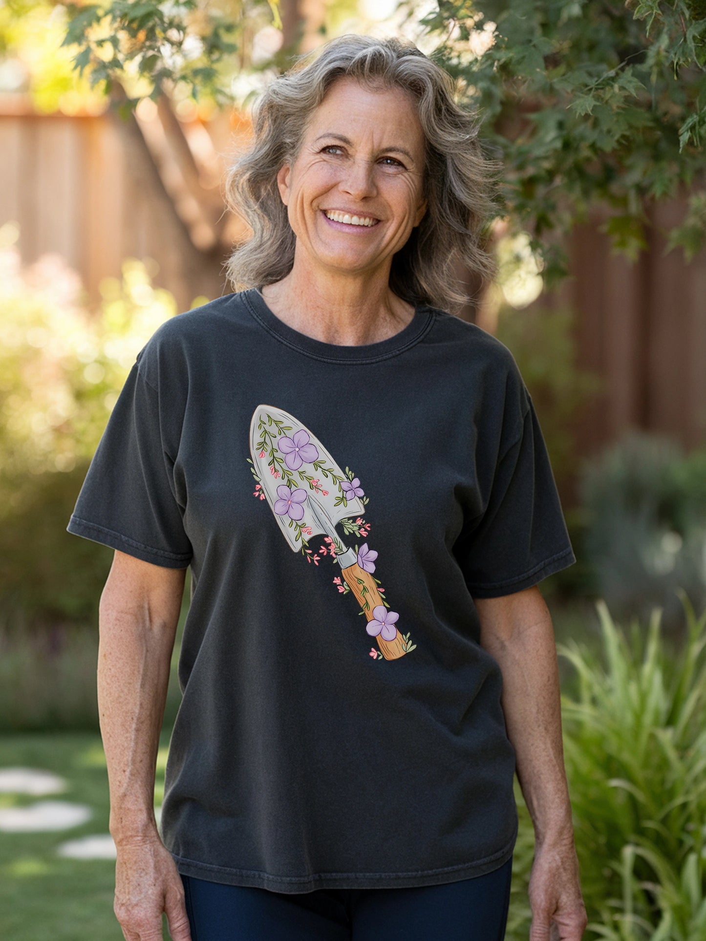 Floral Trowel T-shirt