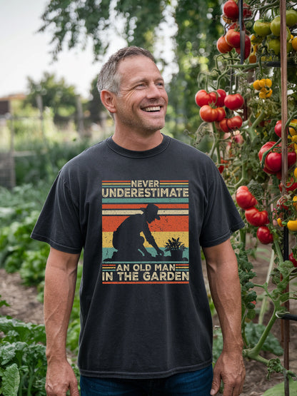 Old Man In The Garden T-Shirt