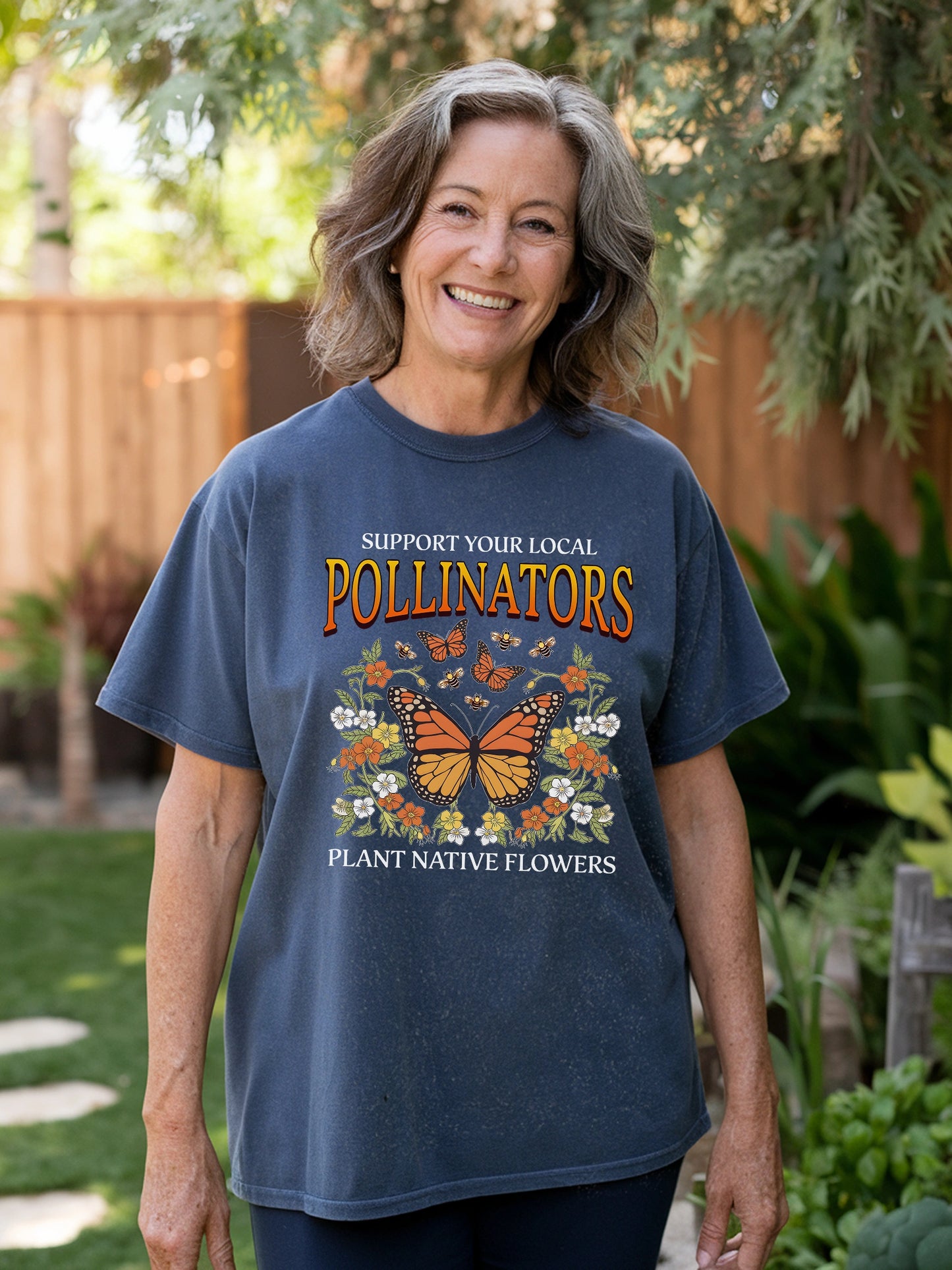 Support Your Local Pollinators T-Shirt