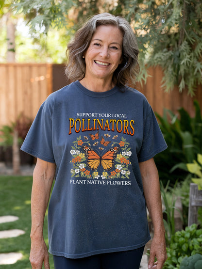 Support Your Local Pollinators T-Shirt