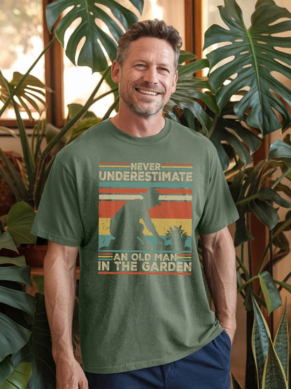 Old Man In The Garden T-Shirt