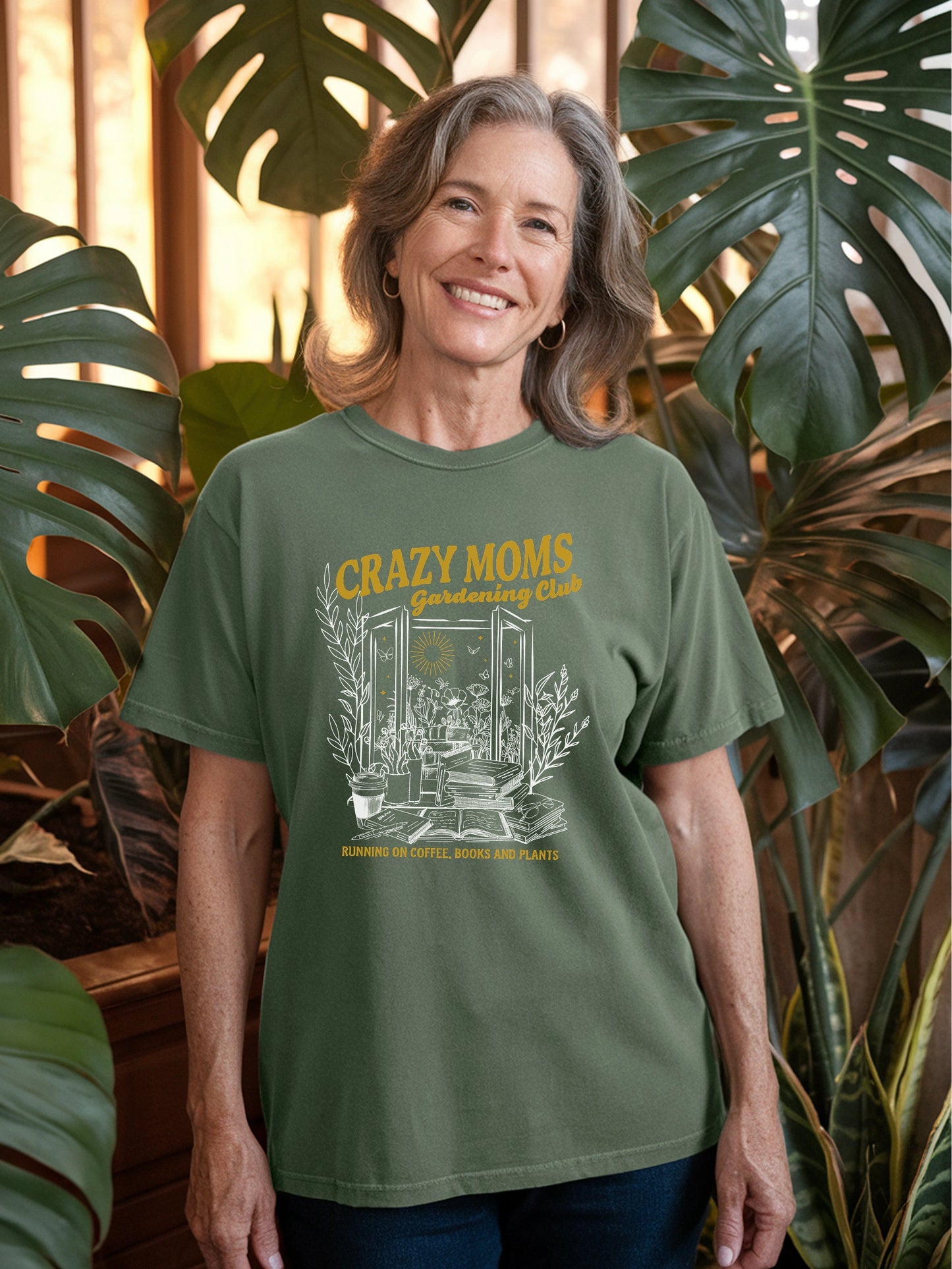 Crazy Mom Gardening Club T-Shirt