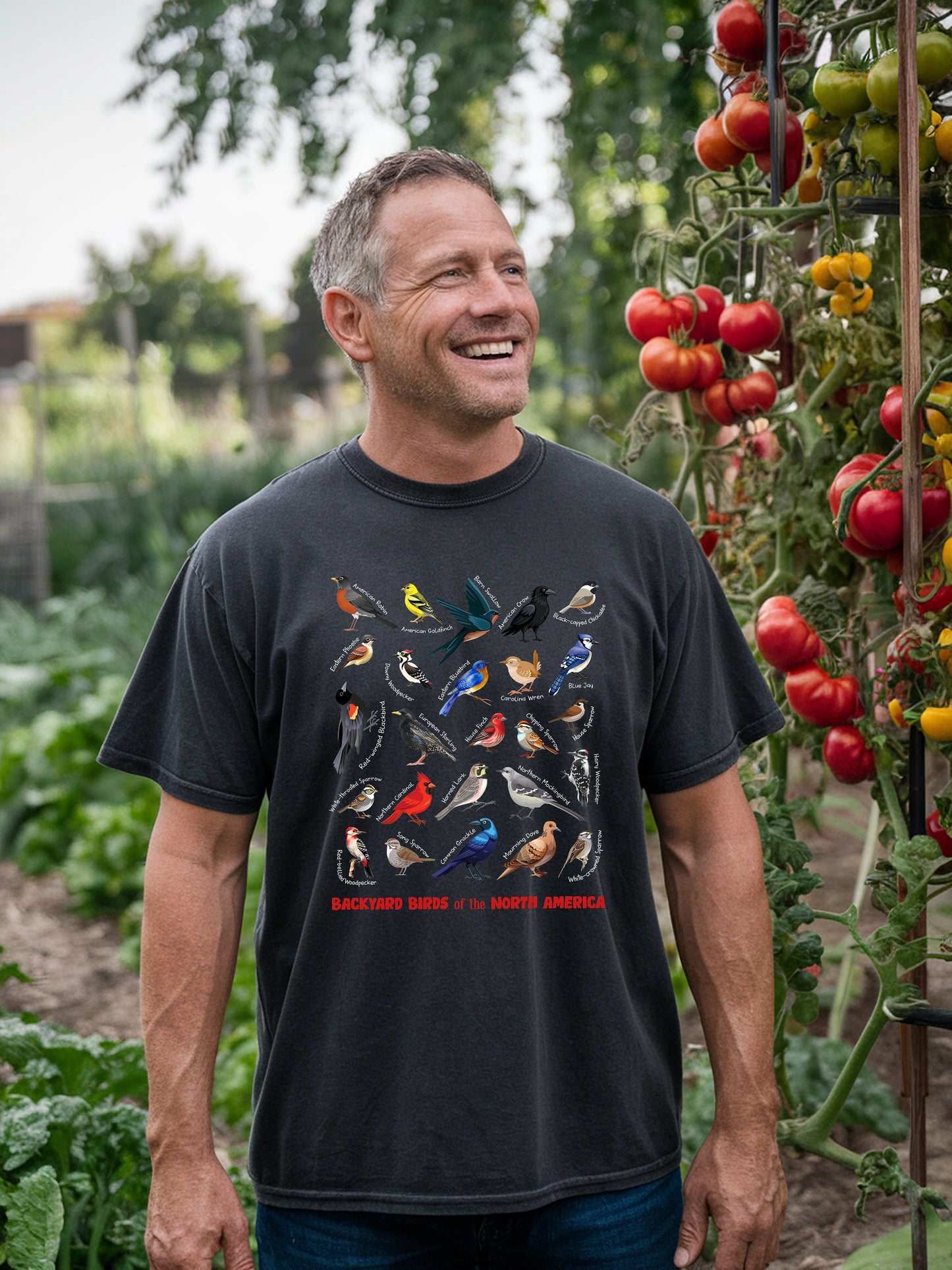 American Garden Birds T-shirt