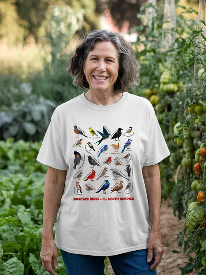 American Garden Birds T-shirt
