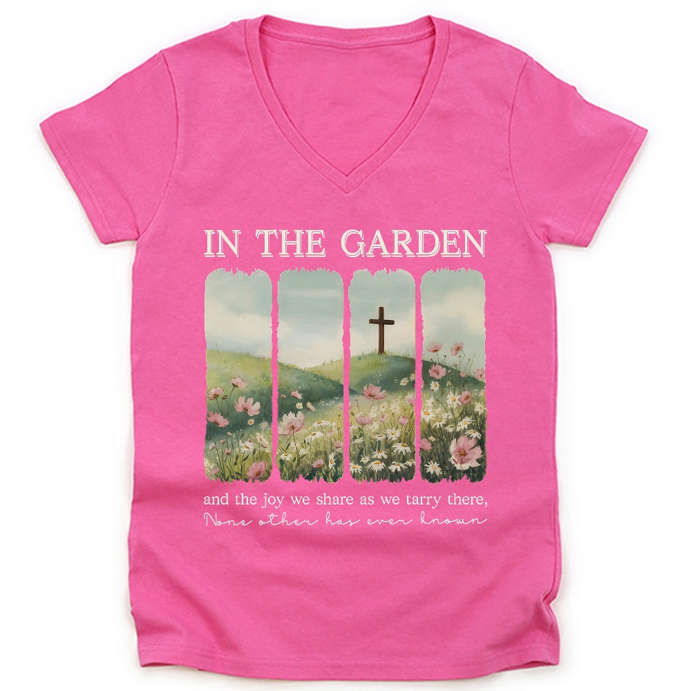 In The Garden Lady V-neck