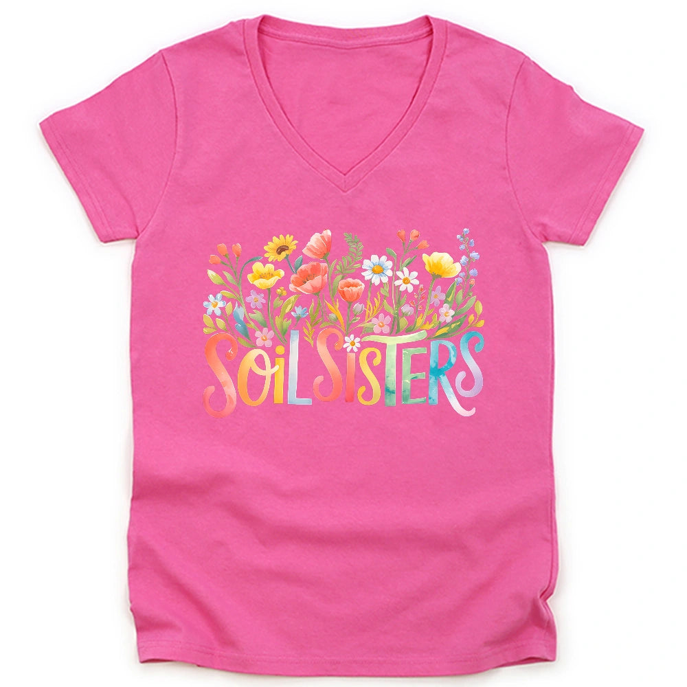 Soil Sisters Lady V-neck