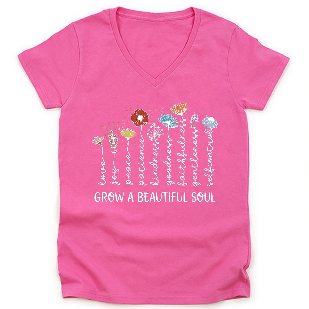 Soul Bloom Lady V-neck