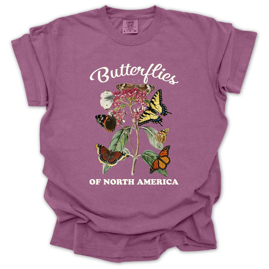 Butterflies Of North America T-Shirt