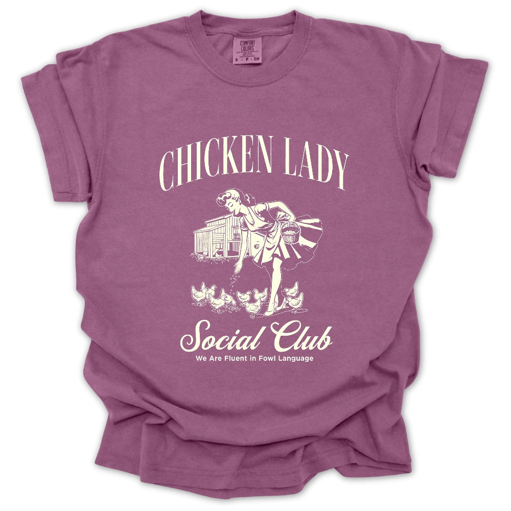 Chicken Lady Social Club T-Shirt