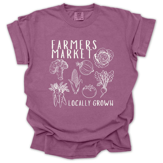 Farmers Market Locally Grown T-Shirt