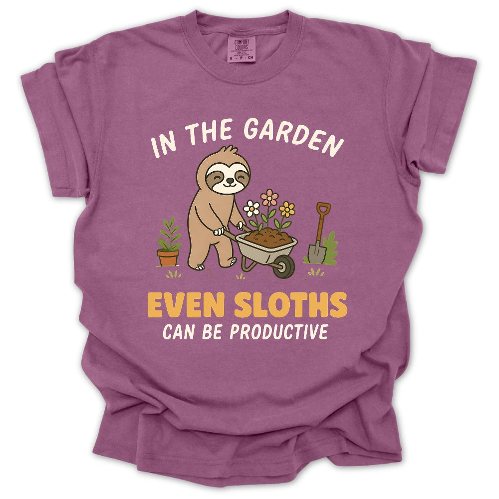 Garden Sloth T-shirt