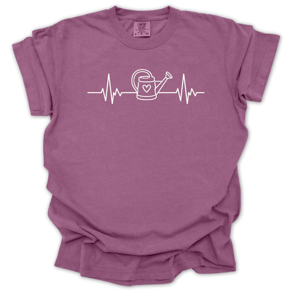 Gardening Heartbeat T-shirt