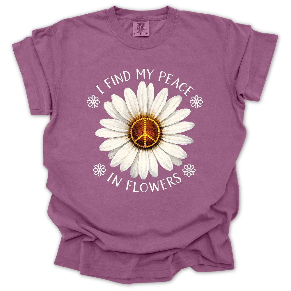 My Peace in Flowers T-shirt