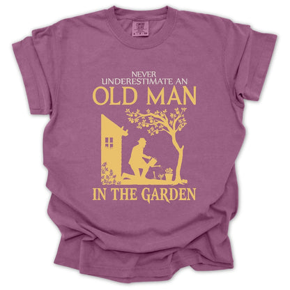 Never Underestimate An Old Man T-Shirt