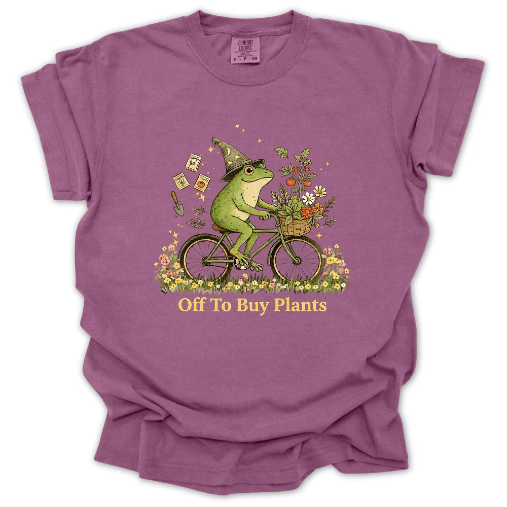 Off To Buy Plants T-shirt