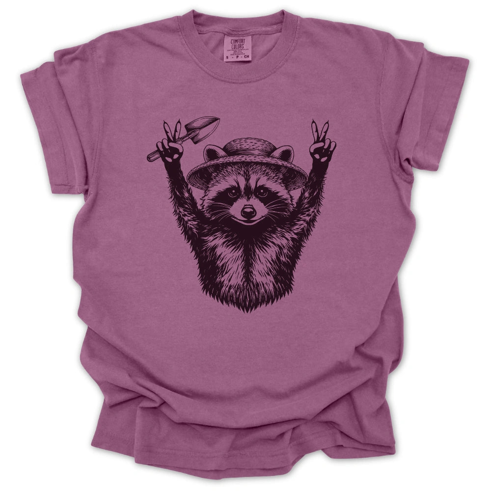 Peace Raccoon T-shirt