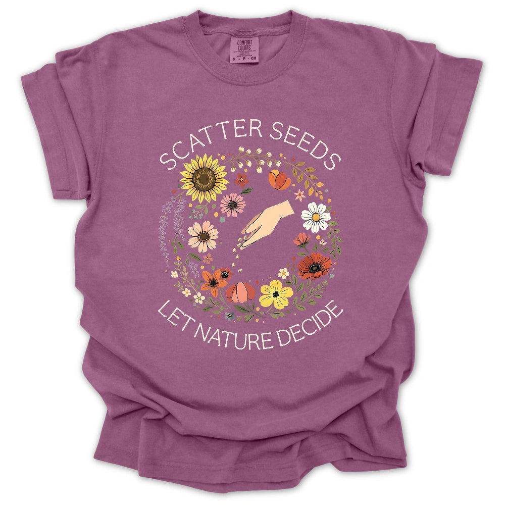 Scatter Wildflower Seeds T-shirt