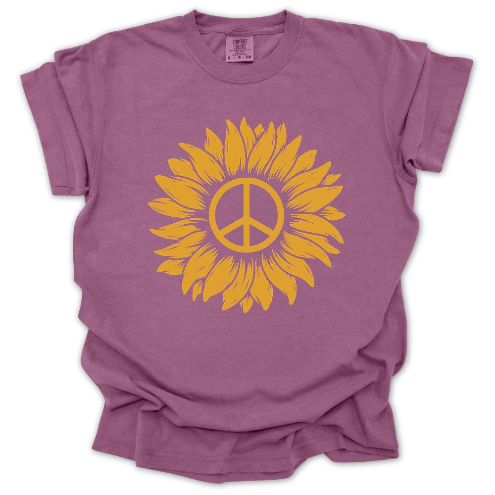 Sunflower Peace T-shirt