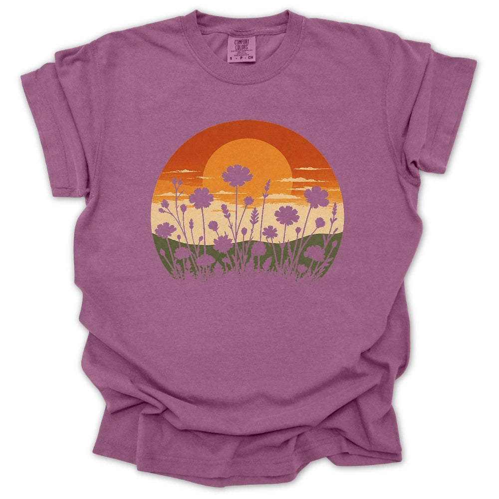 Wildflower Sunset T-shirt