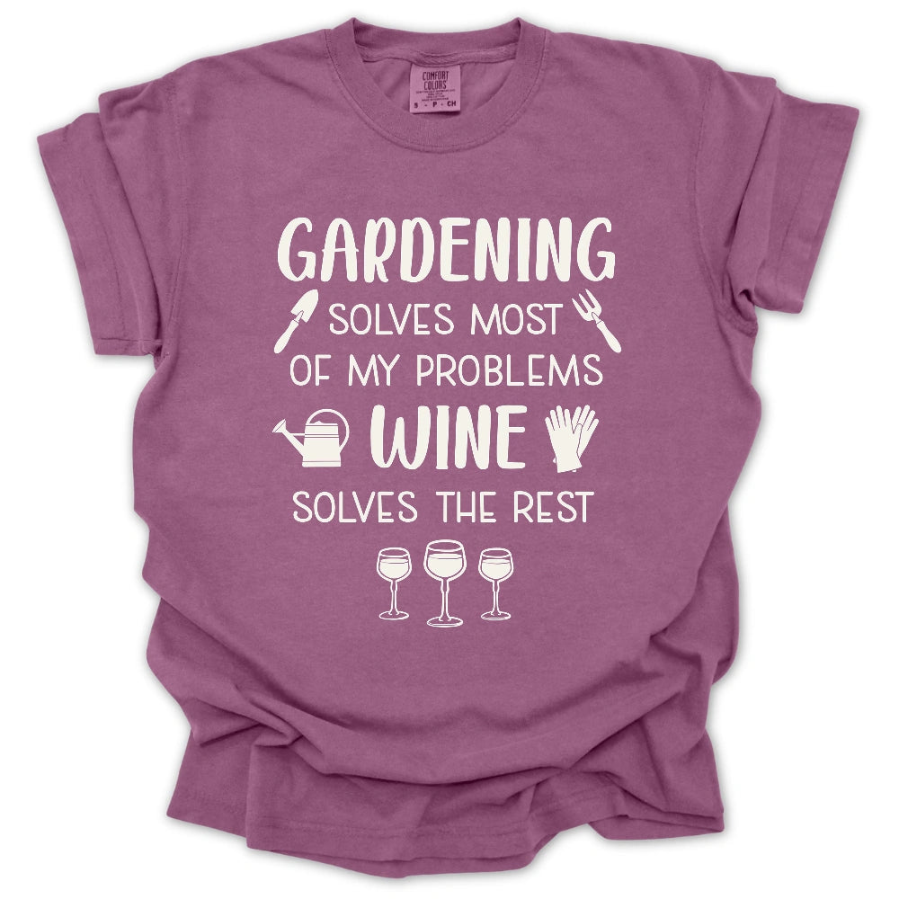 Wine Solves Problems T-Shirt
