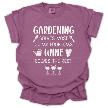 Wine Solves Problems T-Shirt