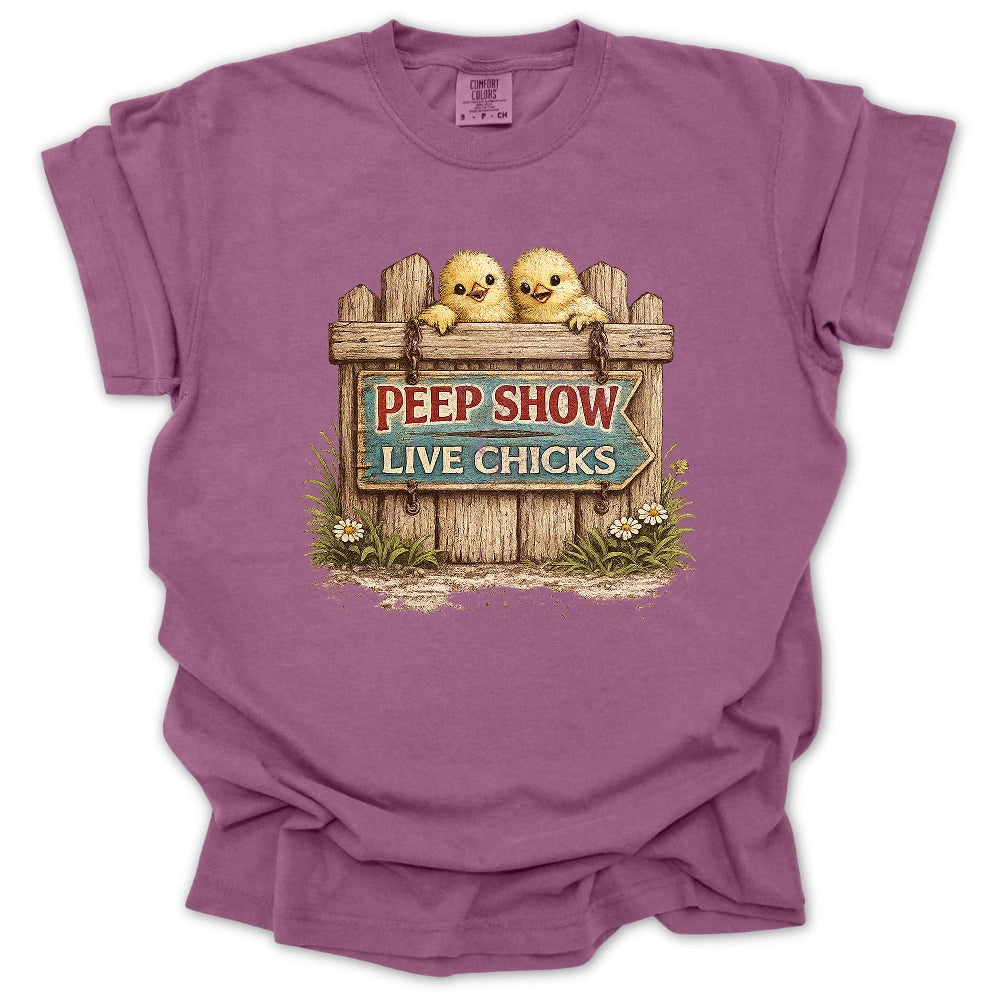 Peep Show Live Chicks T-Shirt